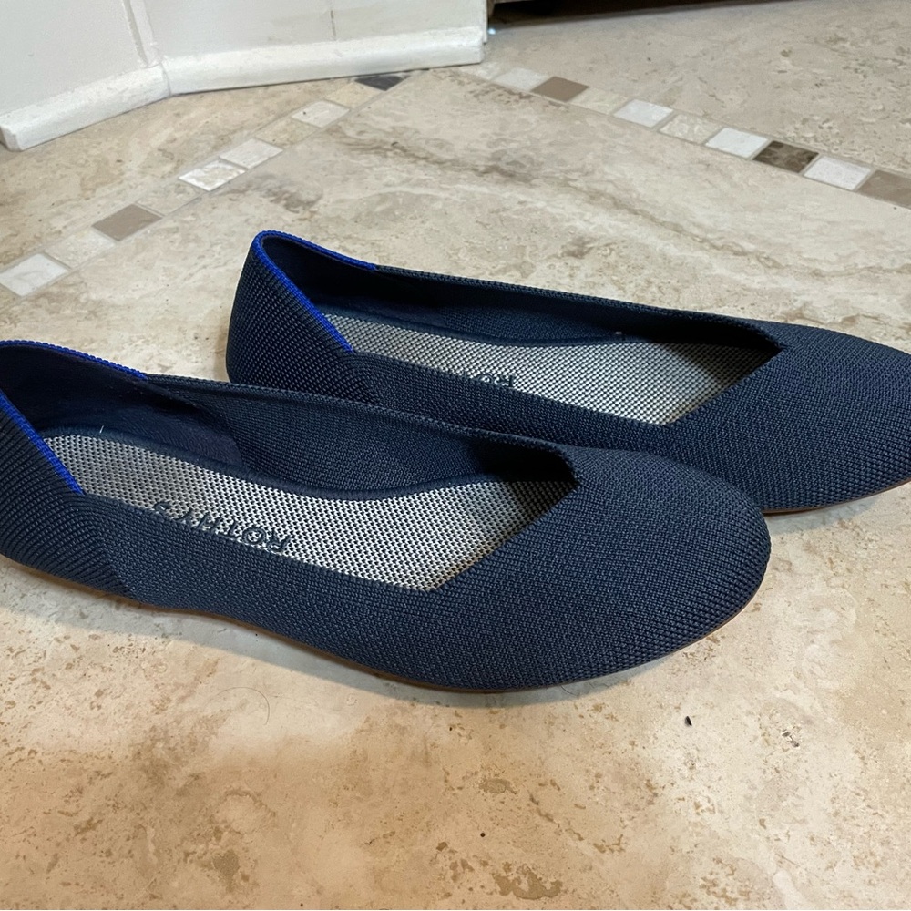 Rothy's Women's Navy Blue Flats